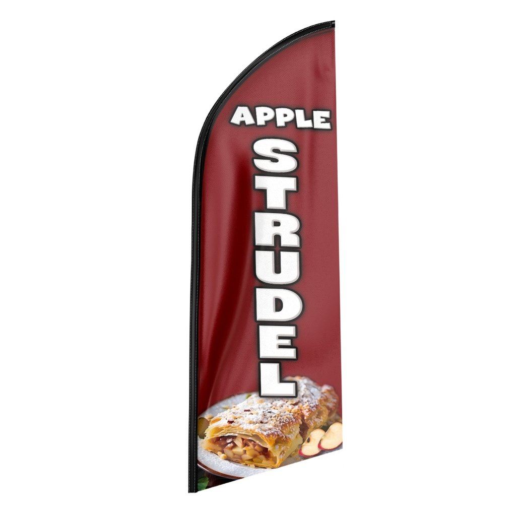 8FT Apple Strudel Swooper Flag(Flagpole Not Included 3.4)