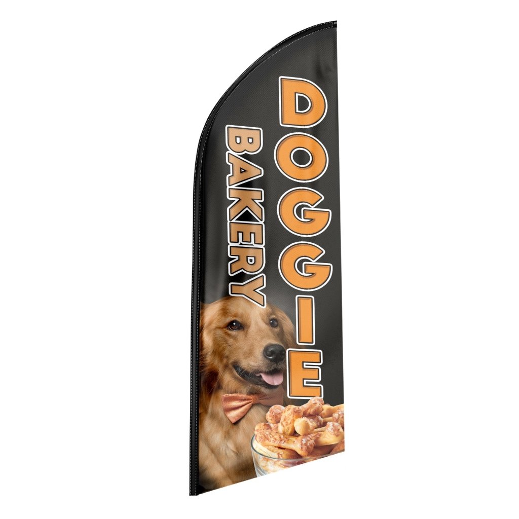 8FT Doggie Bakery Swooper Flag(Flagpole Not Included 3.4)