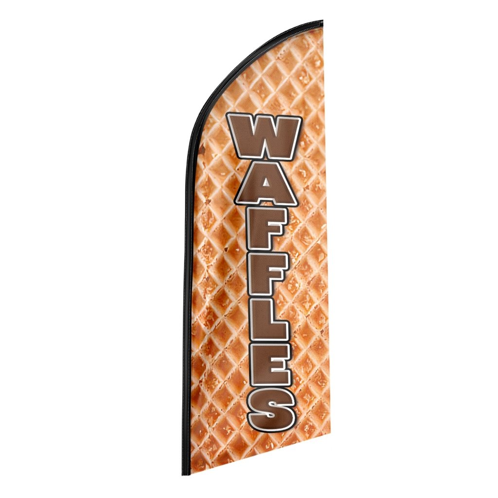 8FT Waffles Swooper Flag (Flagpole Not Included 3.4)