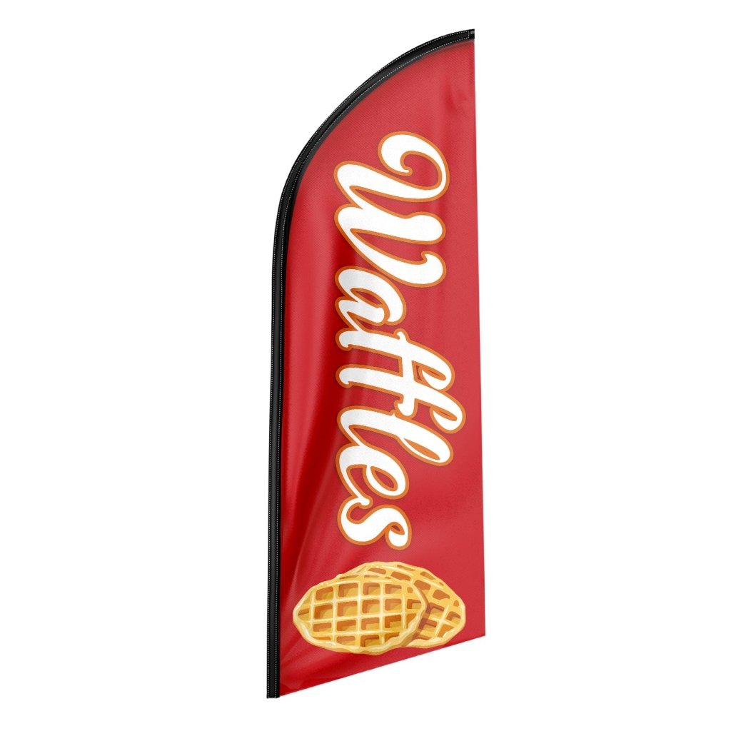 8FT Waffles Swooper Flag (Flagpole Not Included 3.4)